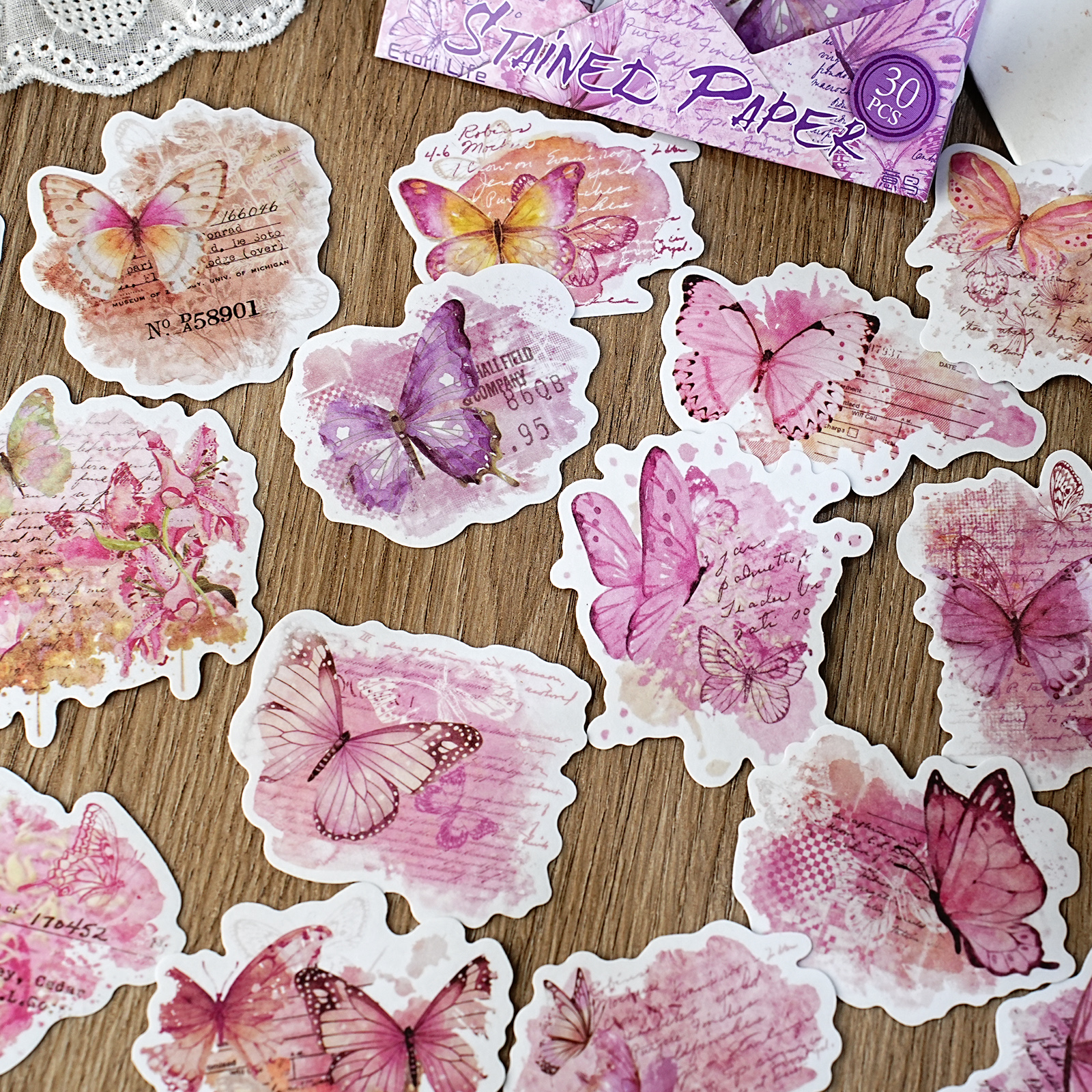 Etori Life Pink Watercolor But - Lifestyle Of Korean review and price