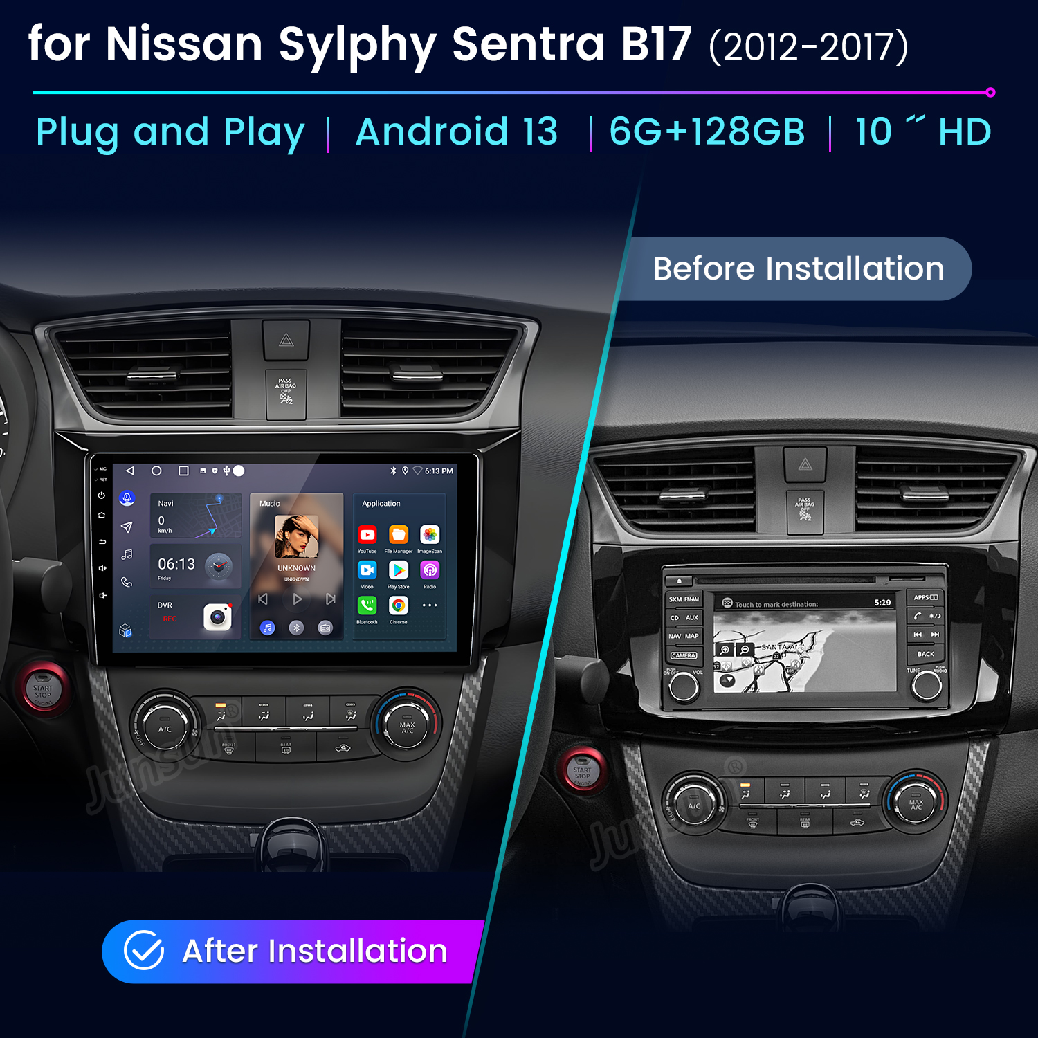 Junsun AI Voice Car Stereo Rad - Korean Lifestyle In Hindi review and price