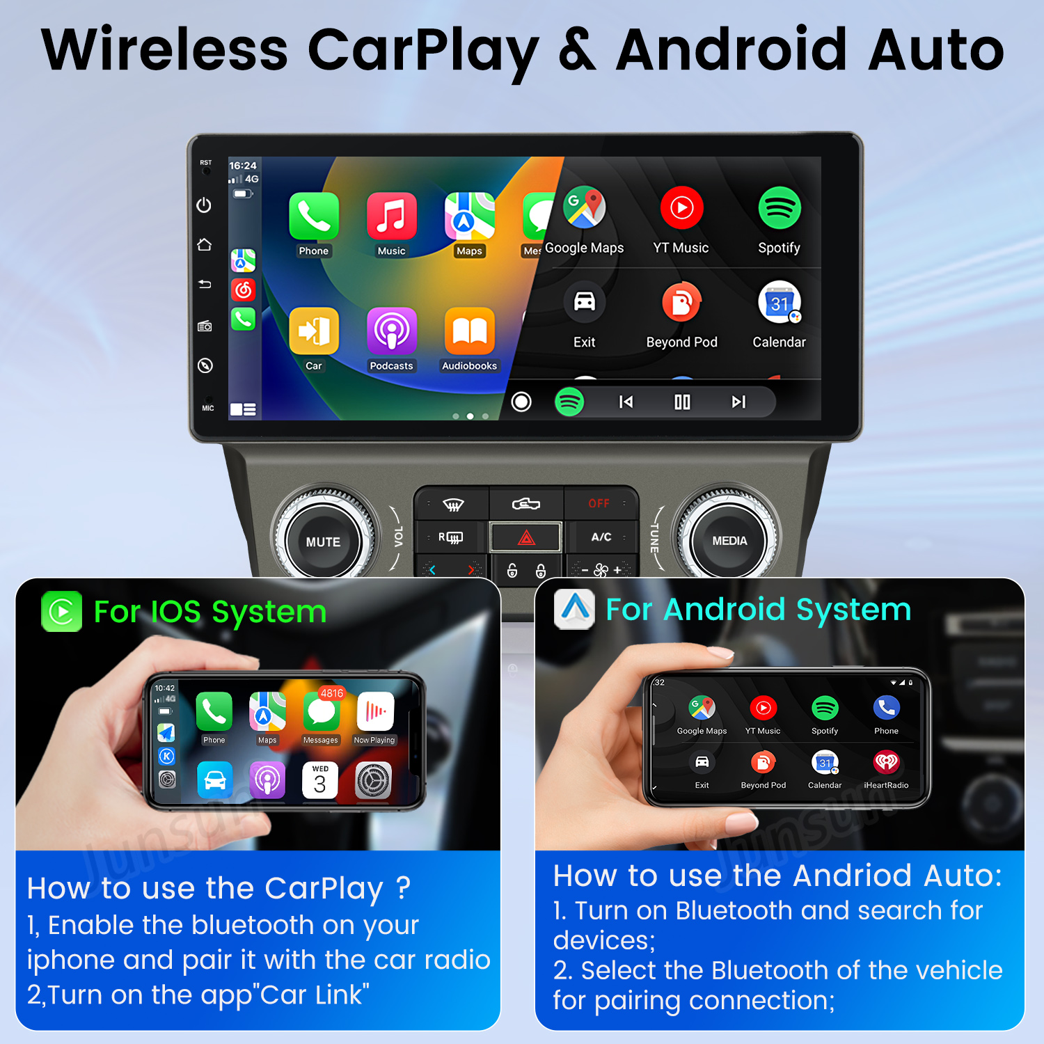 Junsun AI Voice Car Stereo Rad - Korean Lifestyle In Hindi review and price