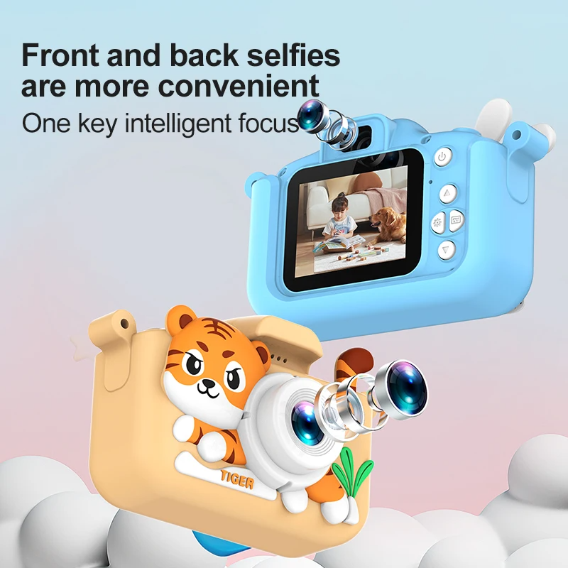 Kids Mini Camera Cartoon Tiger - Korean Boy Lifestyle review and price
