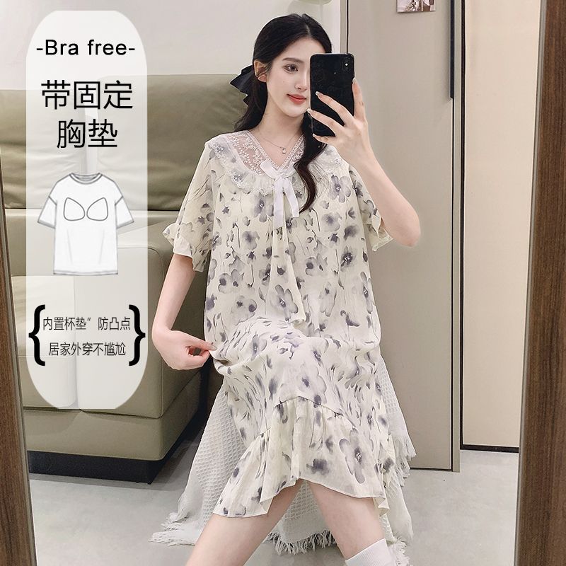 Plus Size Sweet Floral Print N - Korean Lifestyle review and price