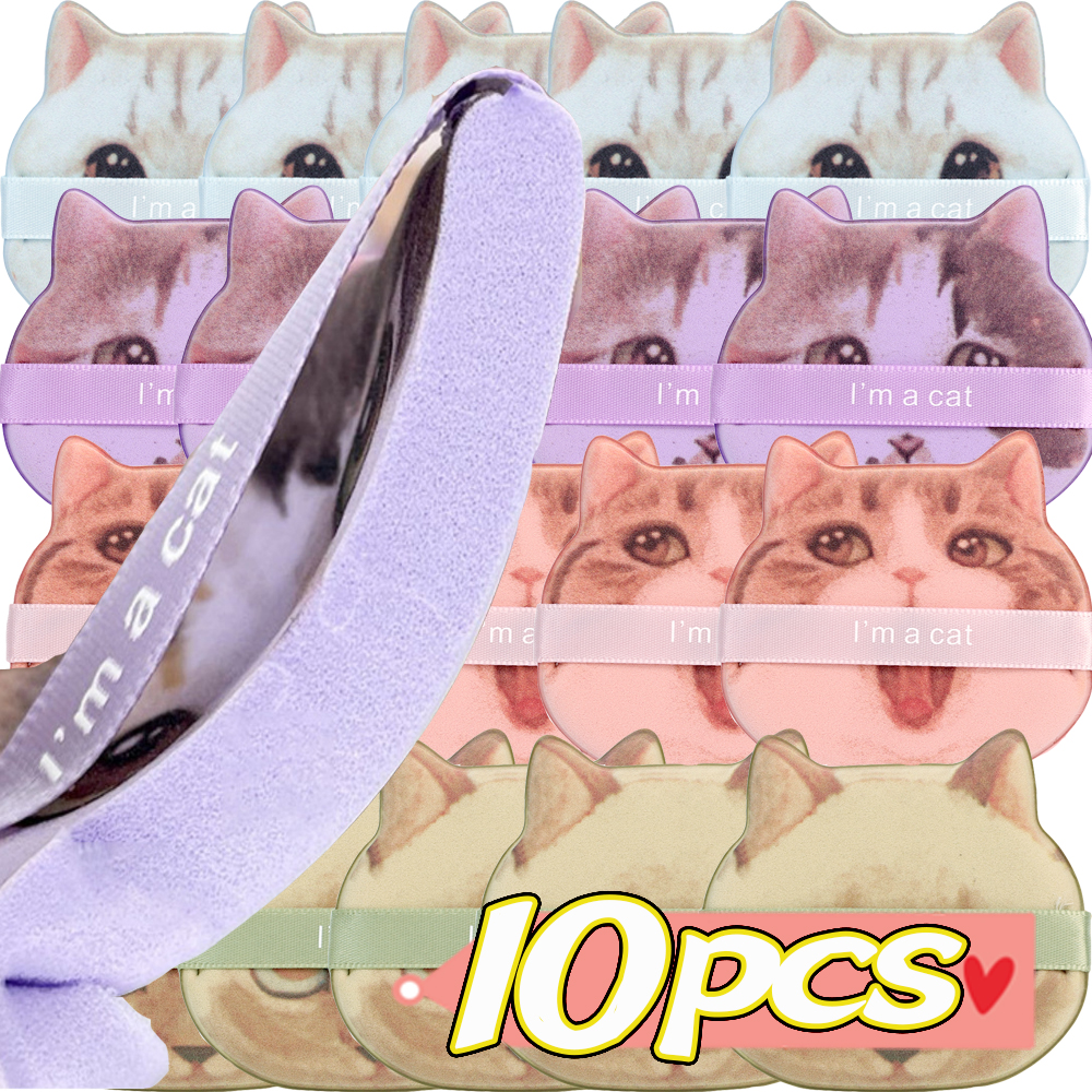10PCS Air Cushion Cosmetic Puf - Bb Cushion Korean review and price