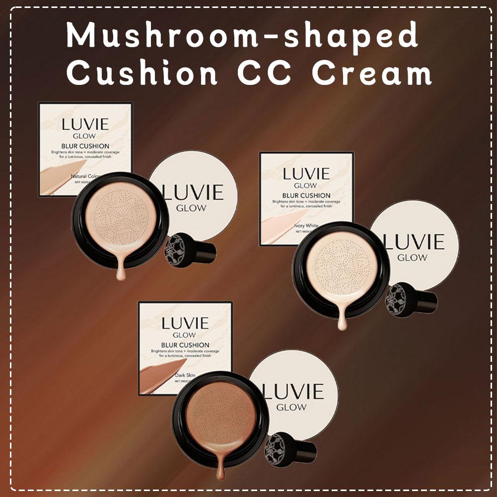 LUVIE GLOW Hydrating Mushroom  - Bb Cushion Korean review and price