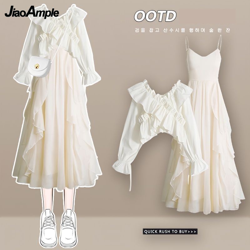 Women's Dress Set 2025 Spring  - Korean Lifestyle review and price