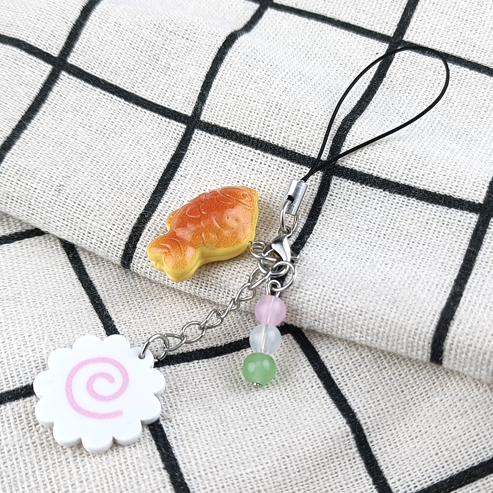 Cute Acrylic Pink Squid Roll P - Tteokbokki Rice Cake review and price