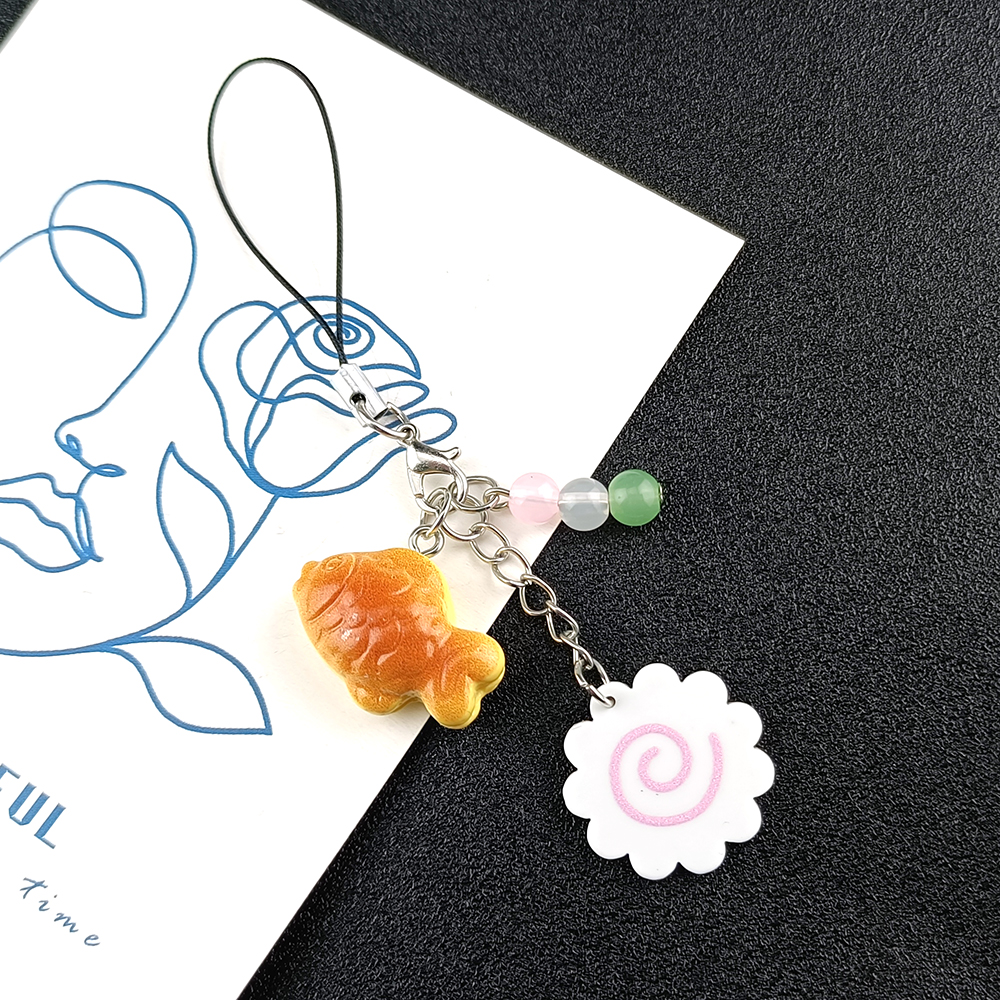Cute Acrylic Pink Squid Roll P - Tteokbokki Rice Cake review and price