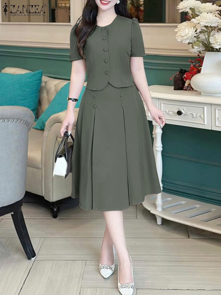 Pleated Skirts Sets Women Shor - Korean Lifestyle review and price